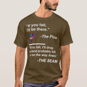 Lusrevitik Gymnastik Turn Spruch Design T-Shirt