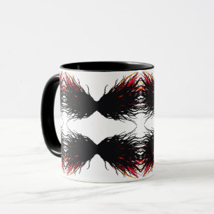 Lust Abstrakt 7 Todsünden Alkohol Tinten Kunst Tasse