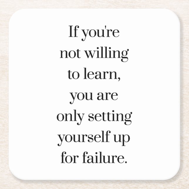 Lust auf Papierlesen Untersetzer (Vorderseite)