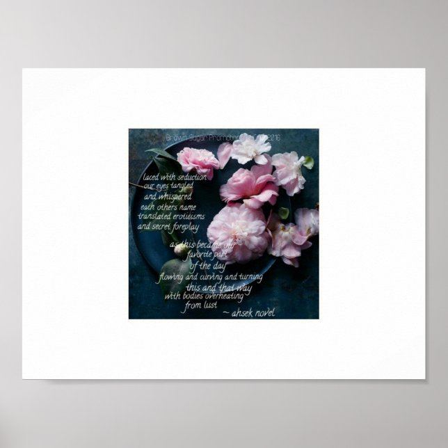 Lust Gedicht von Ahsek Novel Poster (Vorne)