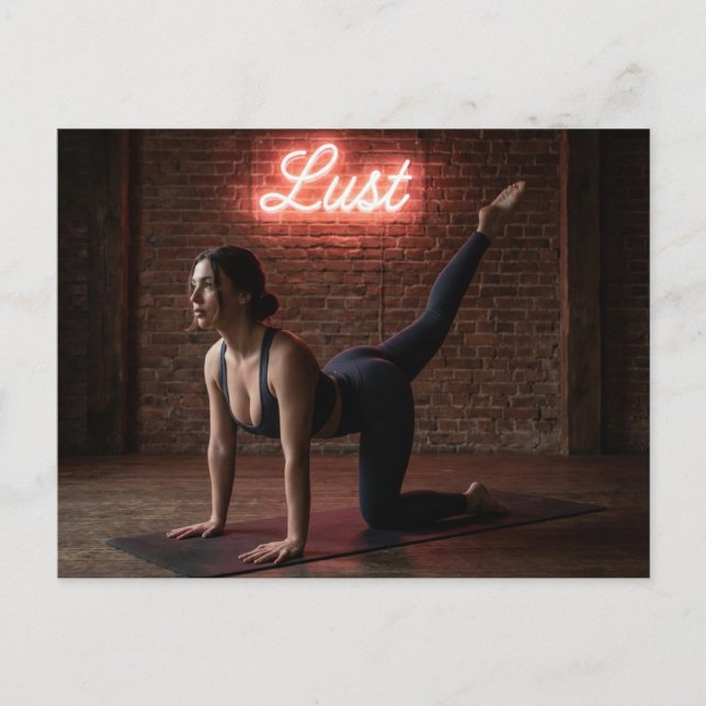 Lust Postkarte (Vorderseite)