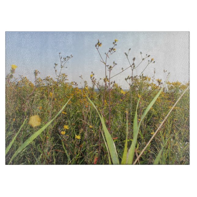 Lüster und glücklicher Sommer Schneidebrett (Vorderseite)