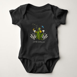 Lüsterne wachsen Naturdesign Baby Strampler