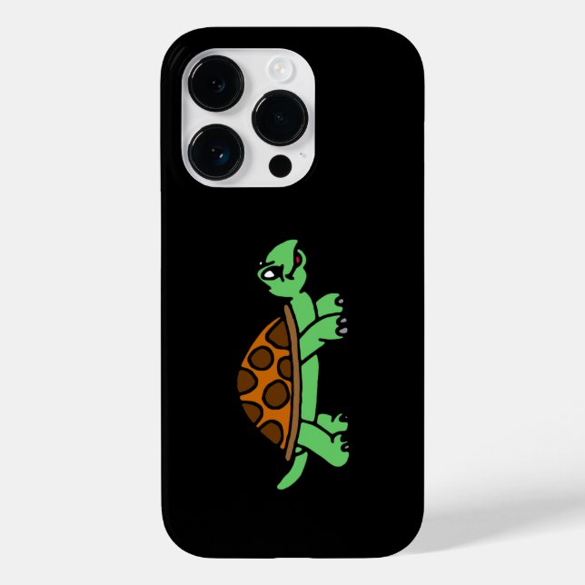 Lustiege Schildkröte Case-Mate iPhone 14 Pro Hülle (Rückseite)