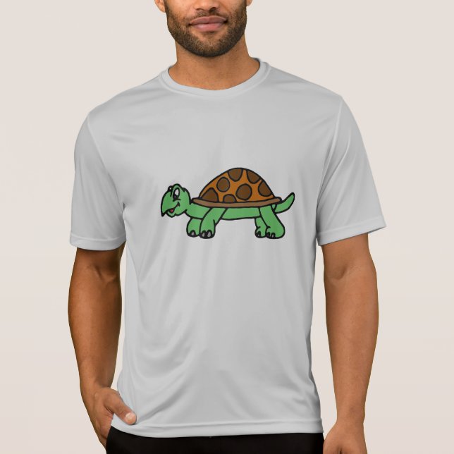 Lustiege Schildkröte T-Shirt (Vorderseite)