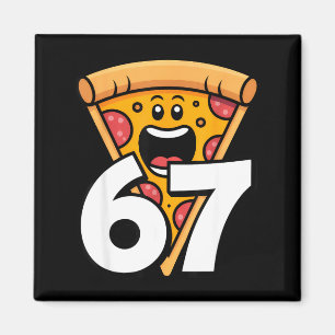 Lustig 67 Meme Sechs Sieben Humor Essen Zza Magnet