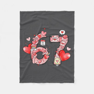 Lustig 67 Six Seven Meme Valentinstag Gen Alpha S Fleecedecke