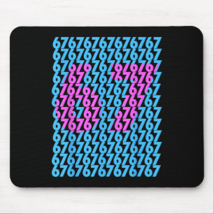 Lustig 67 Versteckt 6 7 Meme Mittelschule 6 7 Lust Mousepad