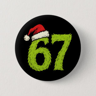 Lustig 67 Weihnachten Six Seven Meme 6 7 Teens Jun Button