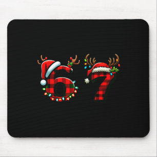Lustig 67 Weihnachten Six Seven Meme Brainrot Chri Mousepad
