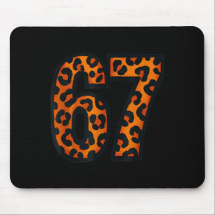 Lustig 67 Wilde Safari-Muster Leopard Mousepad