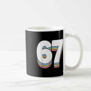 Lustig 6 7 Meme Six Seven Gen Alpha Slang 67 Kaffeetasse
