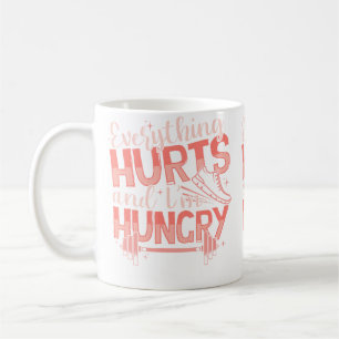 Lustig Alles Tut Weh ICH Habe Hunger Lauf Fitness Kaffeetasse