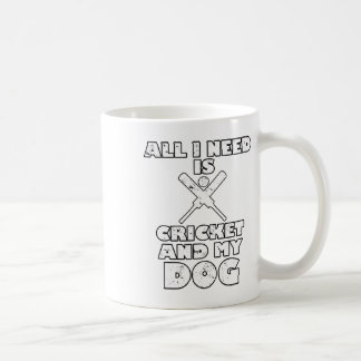 Lustig Alles was ich brauche ist Cricket und mein Kaffeetasse