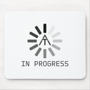 Lustig auf dem (Appalachian Trail) im Gange Mousepad