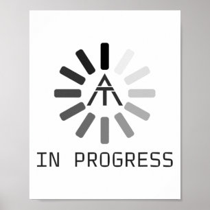 Lustig auf dem (Appalachian Trail) im Gange Poster