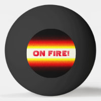Lustig AUF FEUER klatschen Sie Gesprächs-rotes