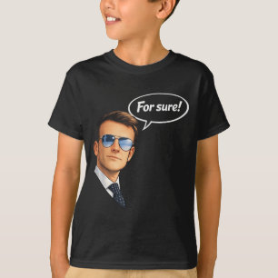 Lustig auf jeden Fall Macron-Brille-Meme T-Shirt