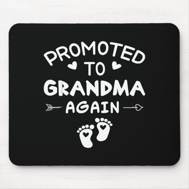 Lustig bald Oma wird bald Großmutter  Mousepad (Vorne)