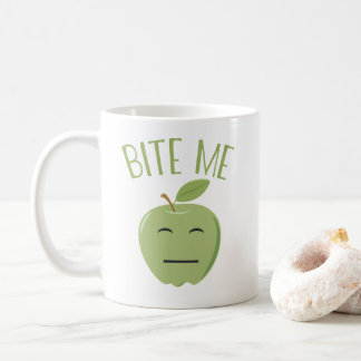 Lustig beißen Sie mich Tasse Apples Coffe