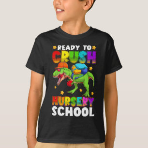 Lustig Bereit Zum Zerstören Kindergarten T Rex Ers T-Shirt