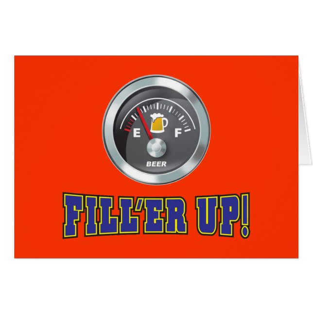 Lustig - Bier-Meter Fill'er oben (Vorderseite (Horizontal))