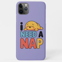 Lustig Brauche Ein Nickerchen Cute Sleepy Cartoon 