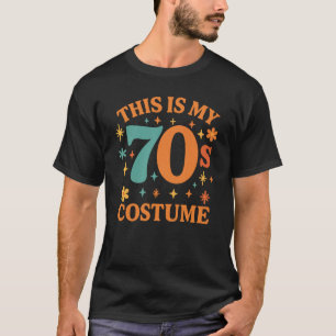 Lustig Das ist mein 70er-Jahre-Kostüm Retro T-Shirt