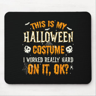 Lustig, das ist mein Halloween-Kostüm Männer Fraue Mousepad