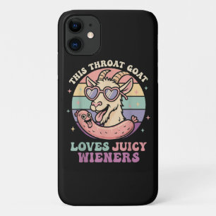 Lustig Diese Halsziege liebt saftige Würstchen Case-Mate iPhone Hülle
