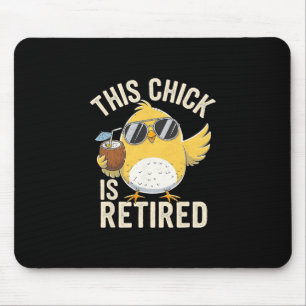 Lustig Diese Henne Ist Im Ruhestand Oma Reise Mutt Mousepad