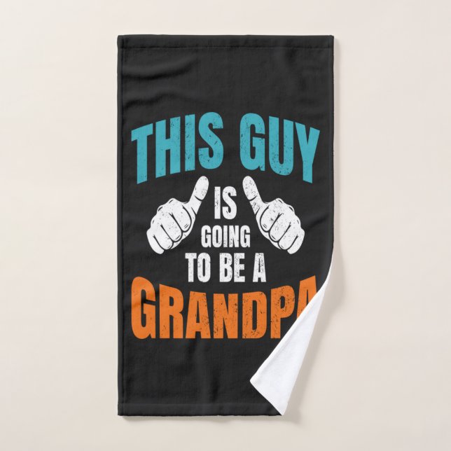Lustig dieser Typ wird ein Opa Handtuch (Handtuch)