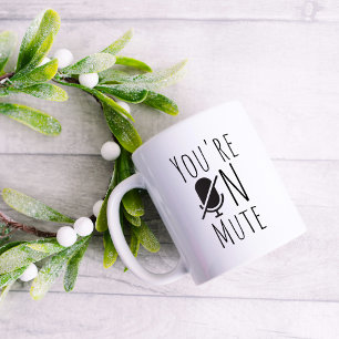 Lustig Du bist stumm geschaltet Kaffeetasse