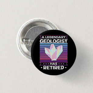 Lustig Ein legendärer Geologe hat die Geologie ver Button