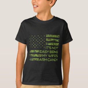 Lustig Es Ist Nicht Einfach Frau Arm T-Shirt