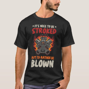 Lustig Es ist schön, gestreichelt zu werden Drag R T-Shirt