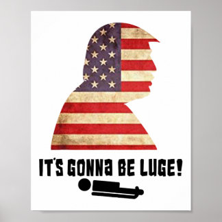 Lustig Es Wird Luge Trump Amerika Winter Sport Sei Poster