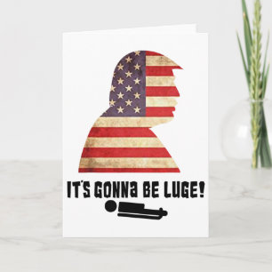 Lustig Es Wird Rodeln Trump Amerika Wintersport Karte