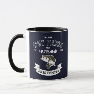 Lustig fischen Sie heraus Tasse