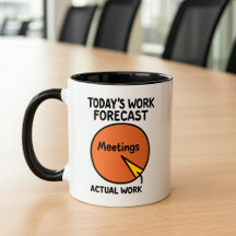 Lustig für Kollegen mit zu vielen Meetings