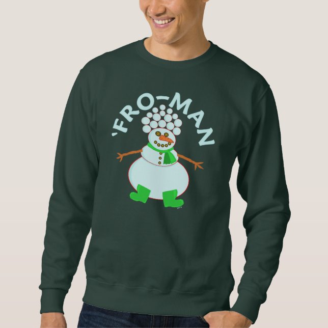 Lustig 'für Schneemann-hässliche Sweatshirt (Vorderseite)