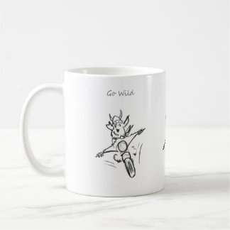 lustig gehen Sie wild! Kaffeetasse