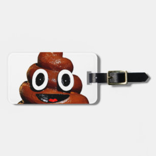 lustig gekackt Emoji Gepäckanhänger