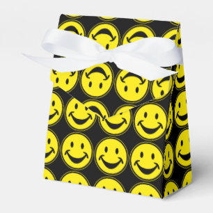 Lustig gelb + dein Hintergrund & Ideen Geschenkschachtel