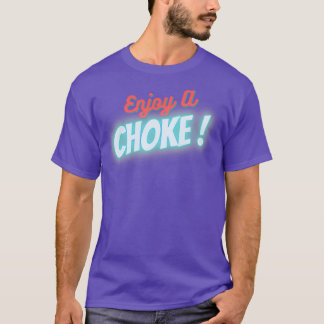 lustig genießen Sie ein Choke jiu Jitsu Shirt Clas