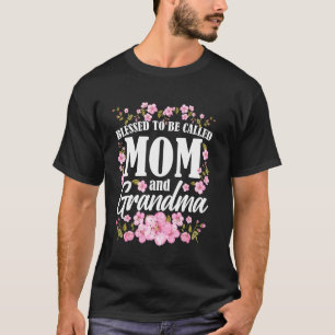 Lustig Gesegnet Als Mutter Und Oma Mütter Genannt T-Shirt