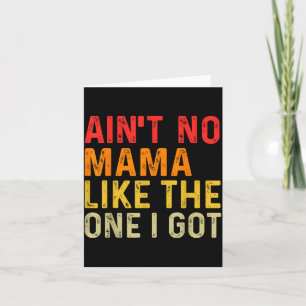 Lustig Gibt's keine Mama wie die, die eine Familie Karte