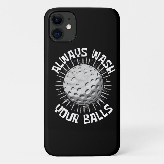 Lustig-golf Case-Mate iPhone Hülle (Rückseite)