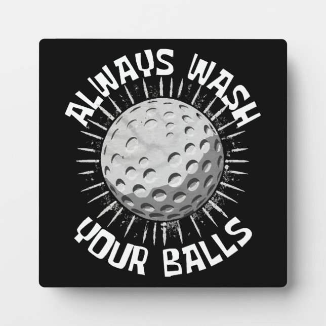 Lustig-golf Fotoplatte (Vorderseite)