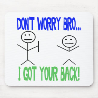 Lustig got Ihre Rückseite Mousepad